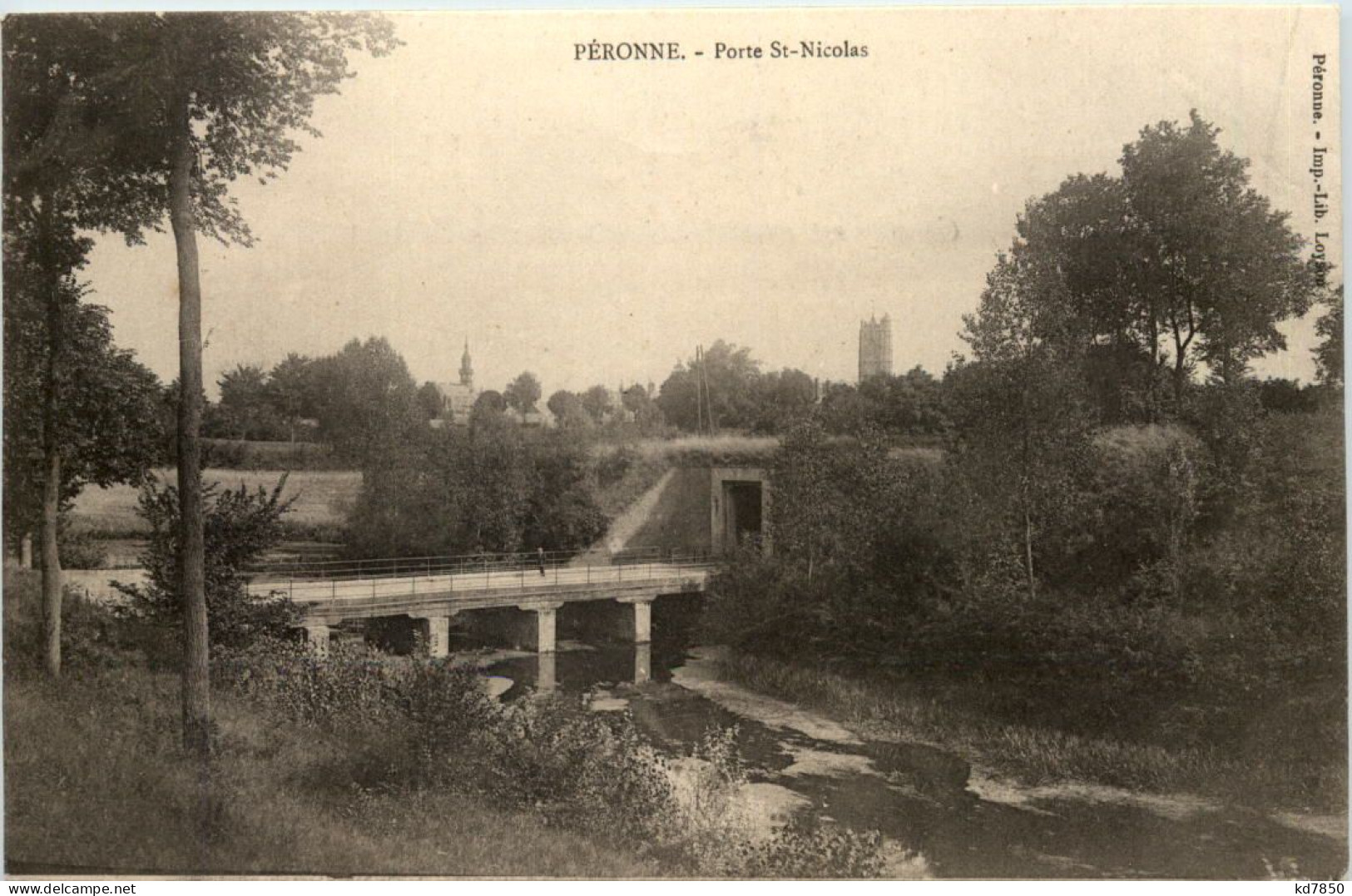 Peronne - Porte St. Niclas - Peronne