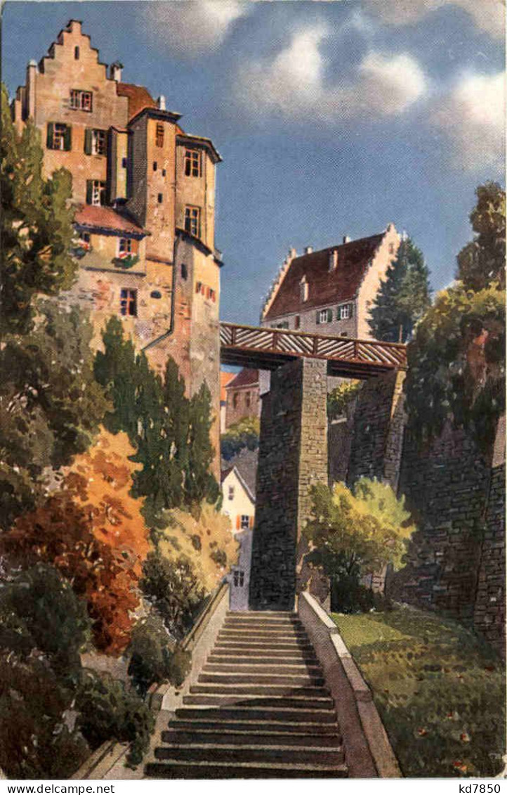 Meersburg, Aufgang Zur Oberstadt Und Schloss - Meersburg