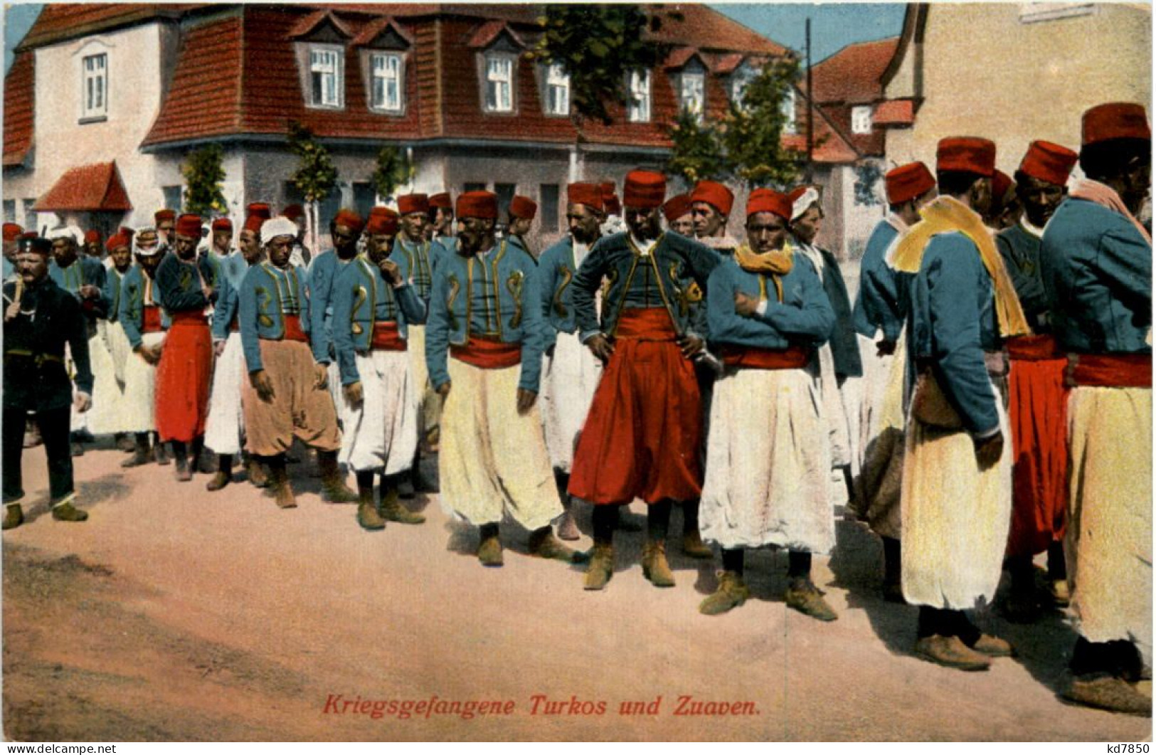 Ohrdruf - Kriegsgefangene Turkos Und Zuaven - Gotha
