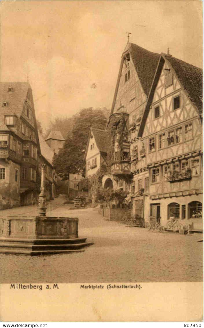 Miltenberg - Marktplatz - Miltenberg A. Main