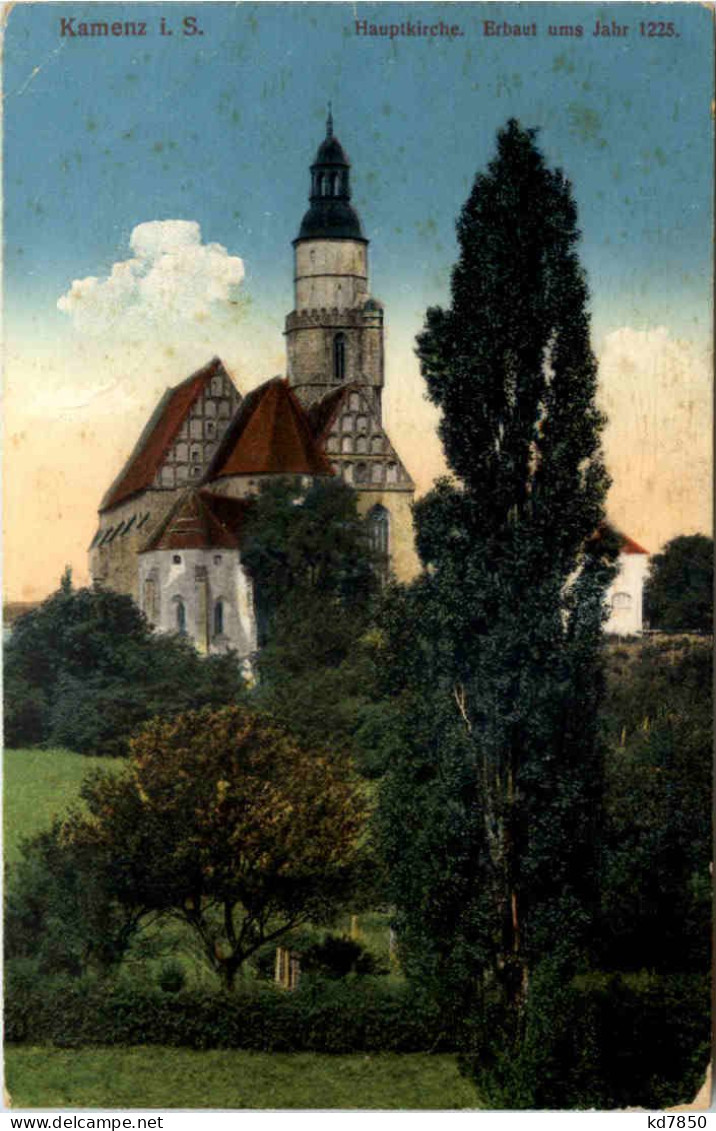 Kamenz I. Sa., Hauptkirche Erbaut Ums Jahr 1225 - Kamenz