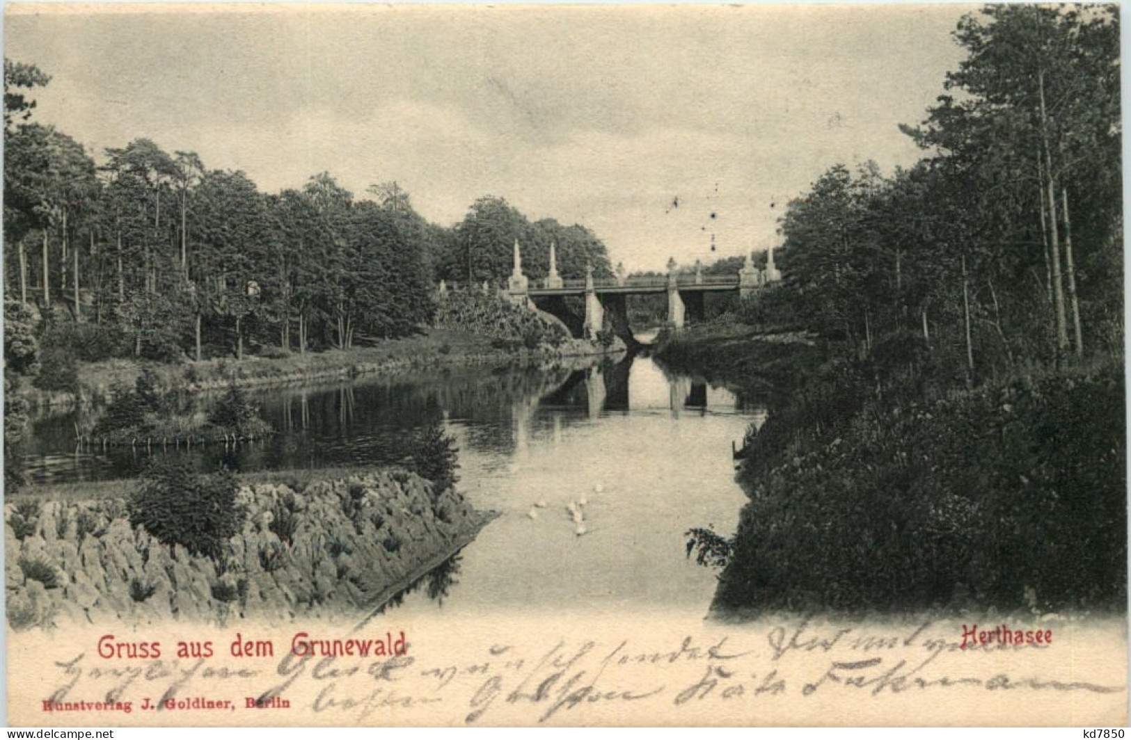 Gruss Aus Dem Grunewald - Herthasee - Grunewald