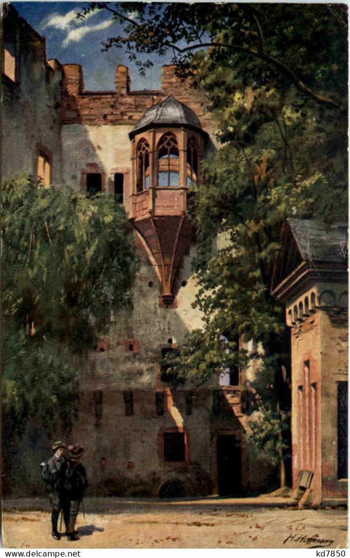 Heidelberg - Künstler AK H. Hoffmann - Heidelberg