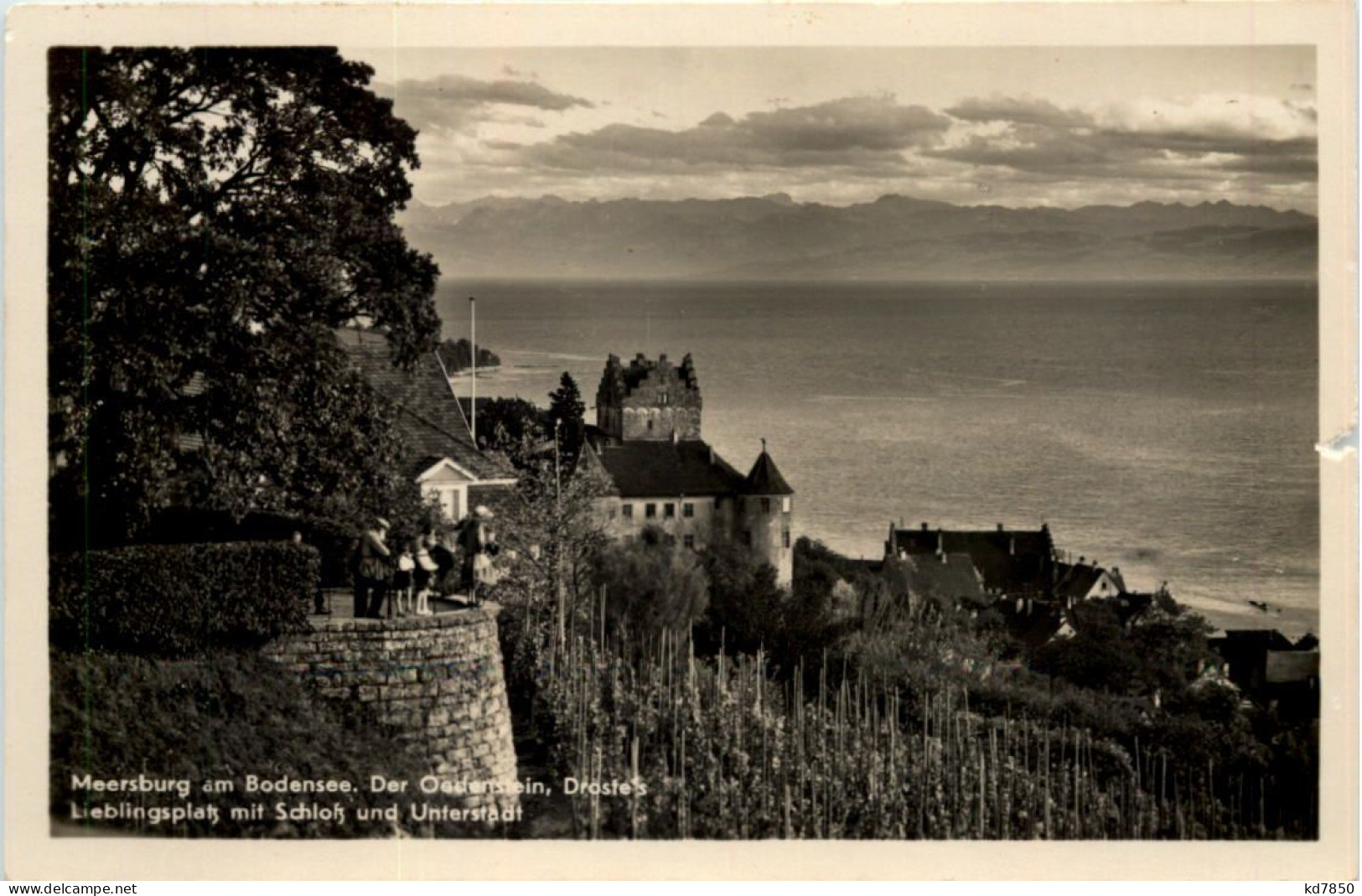 Meersburg, Der Oedenstein Mit Schloss Und Universität - Meersburg