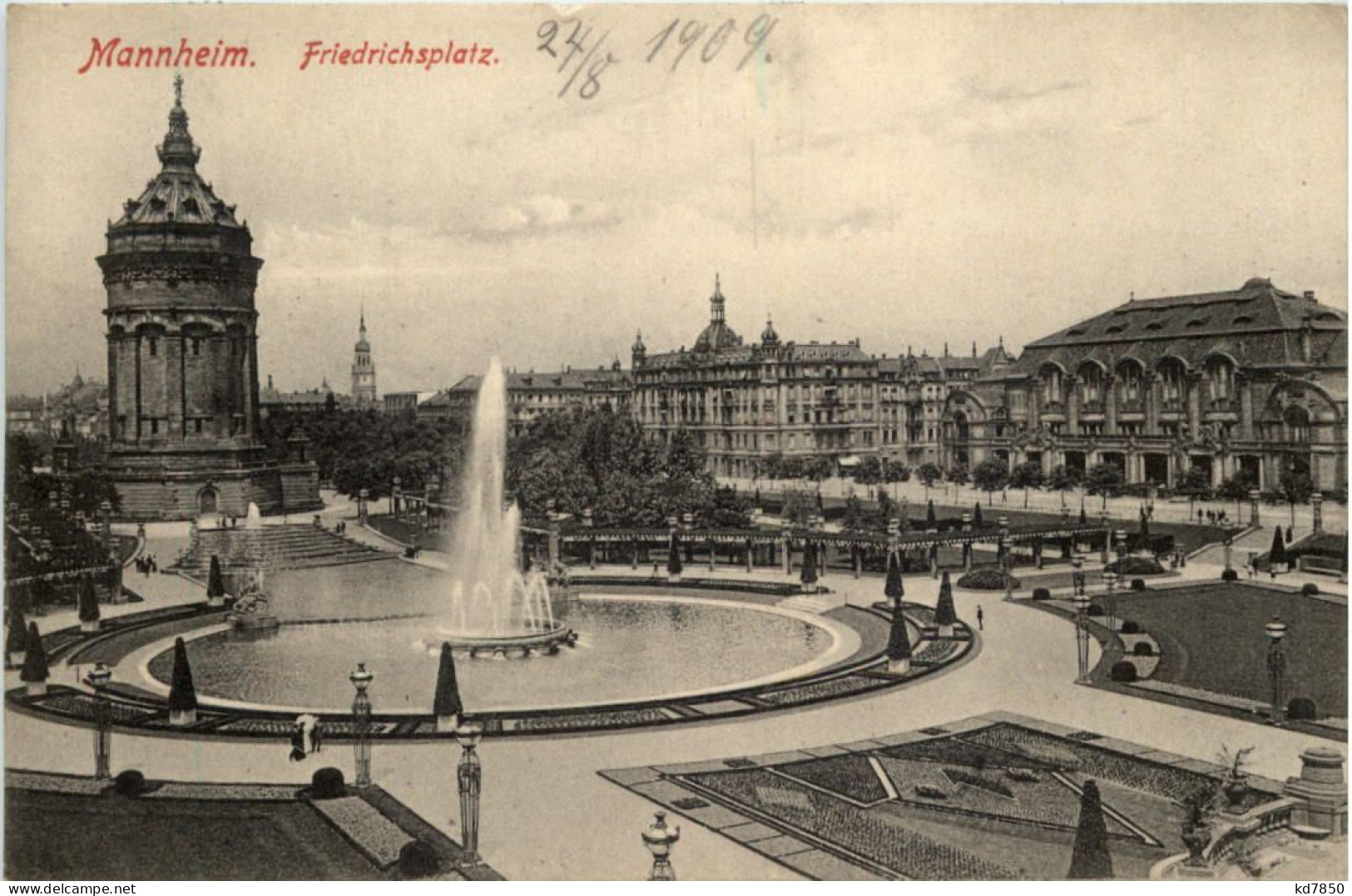 Mannheim - Friedrichsplatz - Mannheim