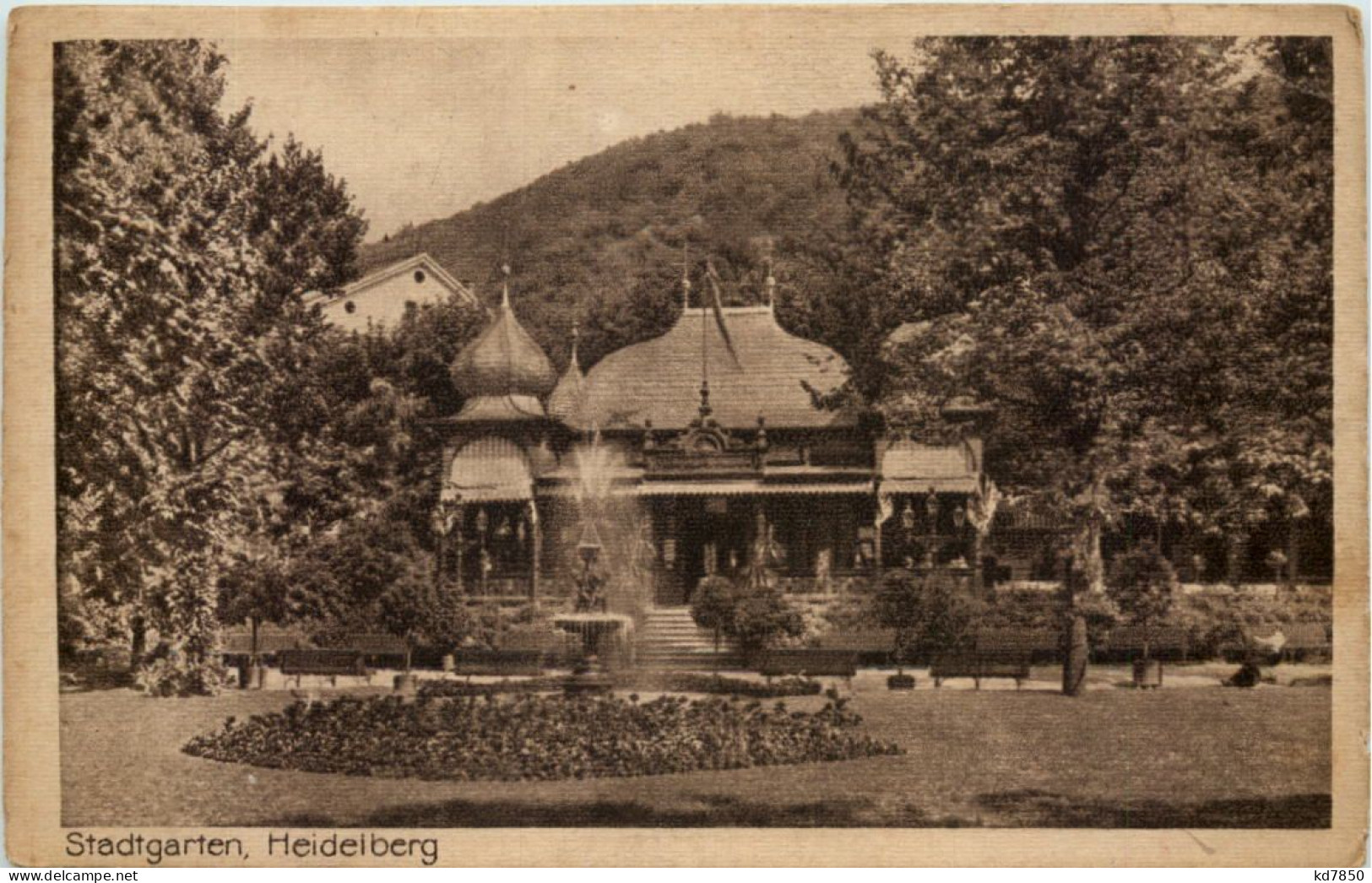 Heidelberg, Stadtgarten - Heidelberg