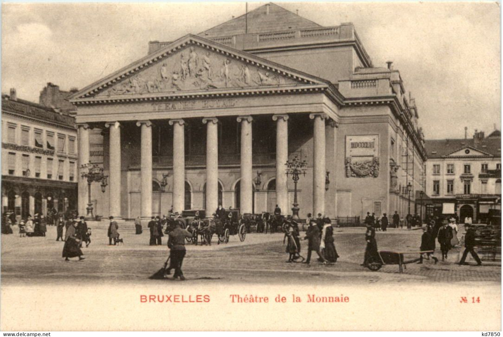 Bruxelles - Theatre De La Monnaie - Autres & Non Classés