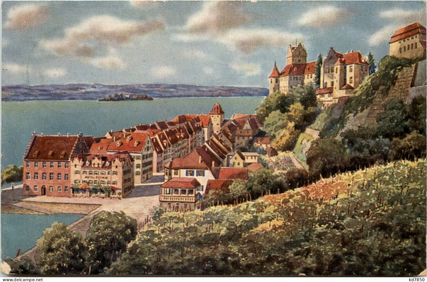 Meersburg, Schloss U. Unterstadt - Meersburg