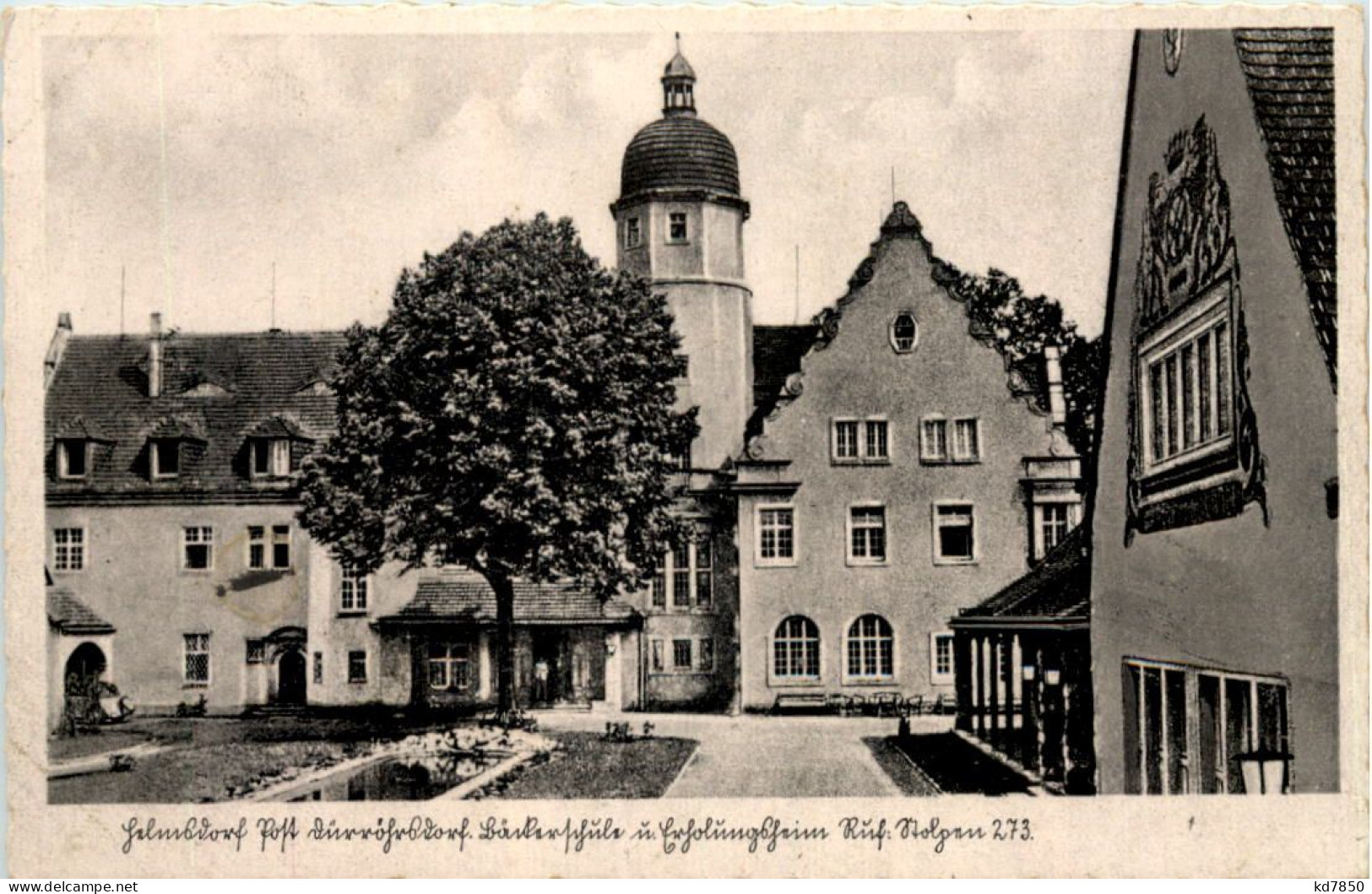 Helmsdorf I.Sa., Erholungsheim Und Bäckerschule - Altri & Non Classificati