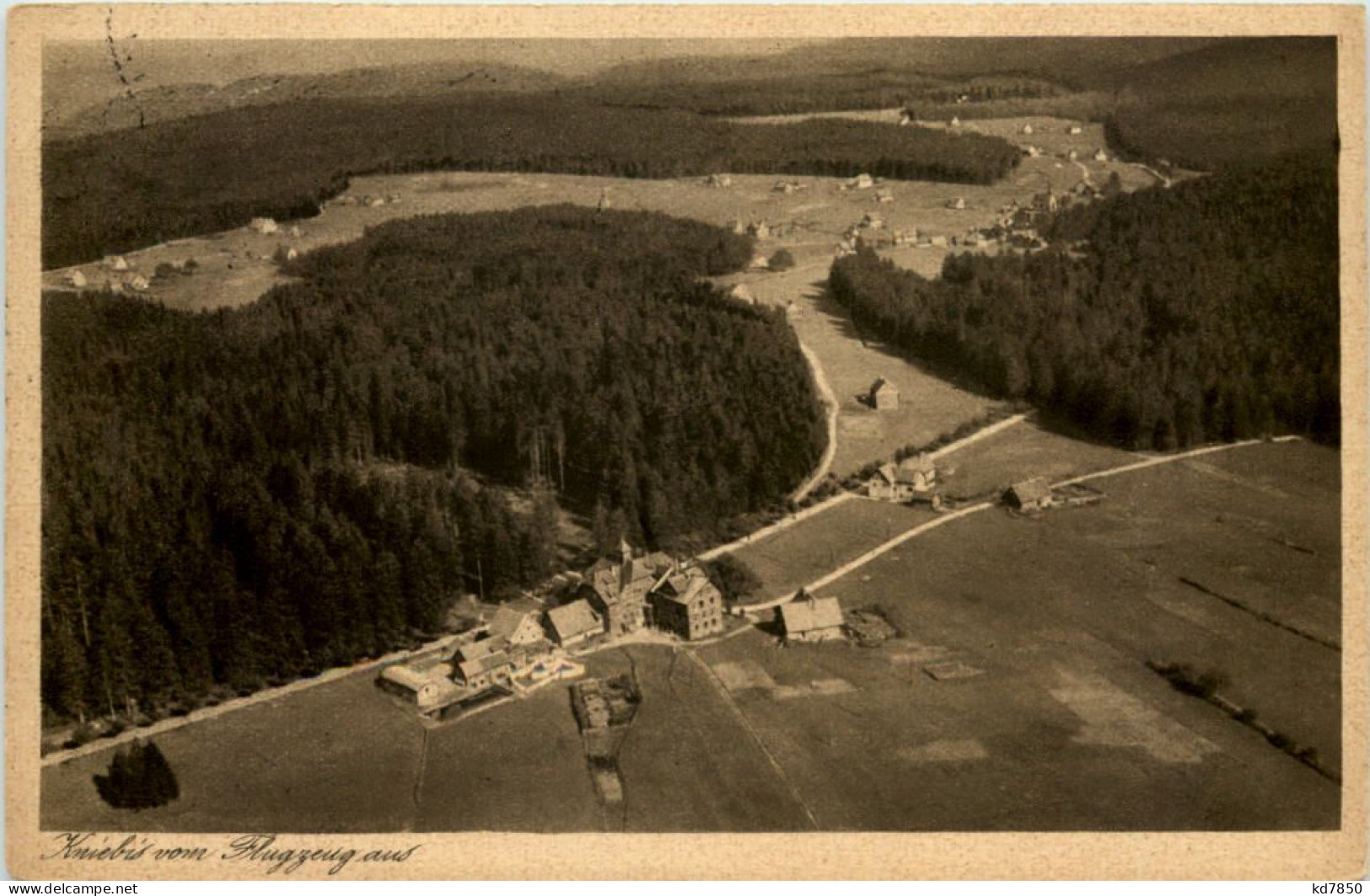 Kniebis Vom Flugzeug Aus - Freudenstadt