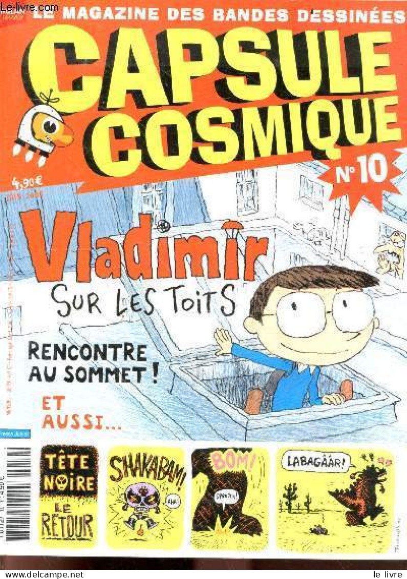 Capsule Cosmique N°10 - Juin 2005 - Vladimir Sur Les Toits, Rencontre Au Sommet ! - Tete Noire Le Retour - Odyssee 2005- - Altre Riviste