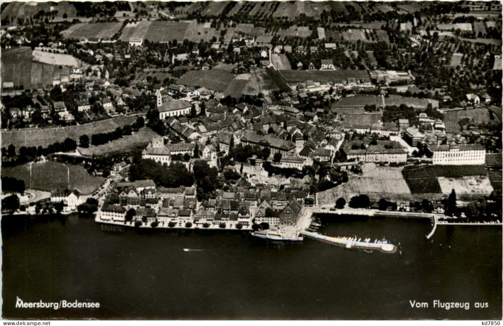 Meersburg, Vom Flugzeug Aus - Meersburg