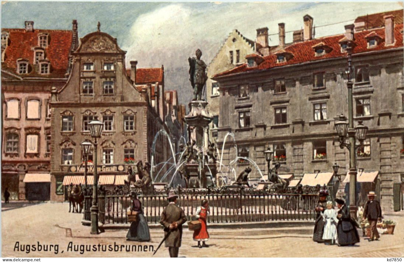 Augsburg - Augustusbrunnen - Augsburg