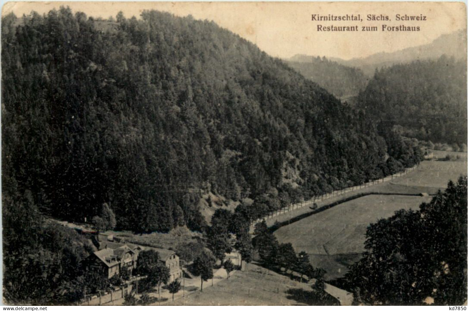 Kirnitzschtal, Restaurant Zum Forsthaus - Sebnitz