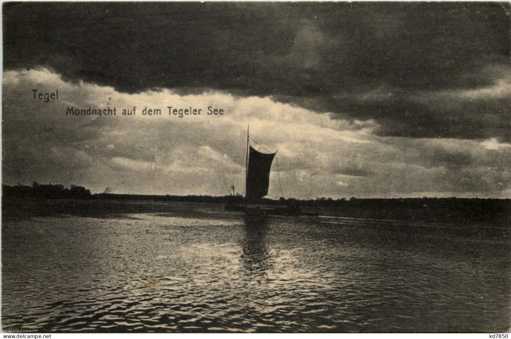 Tegel - Mondnacht Auf Dem Tegeler See - Tegel