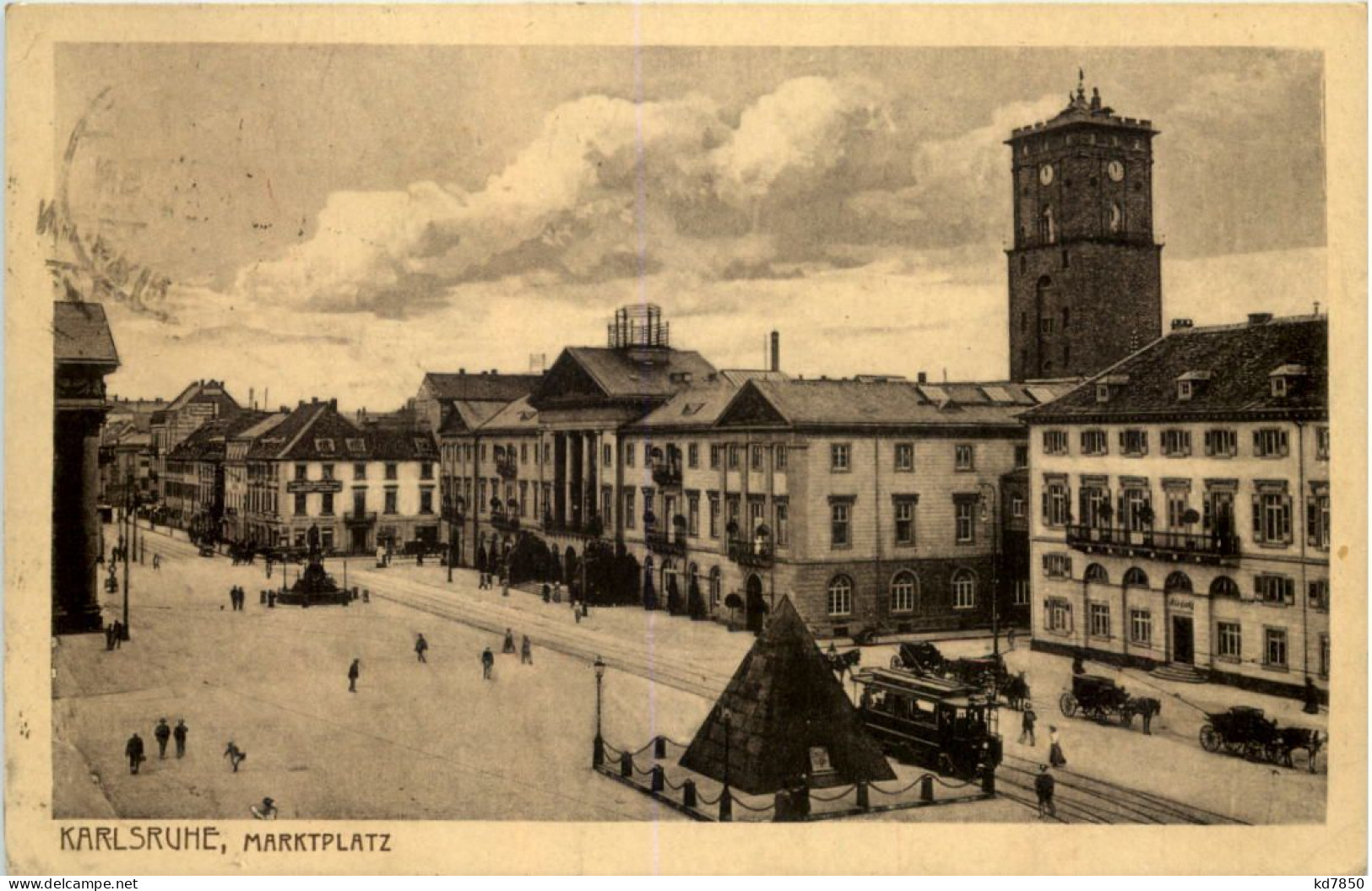 Karlsruhe, Marktplatz - Karlsruhe