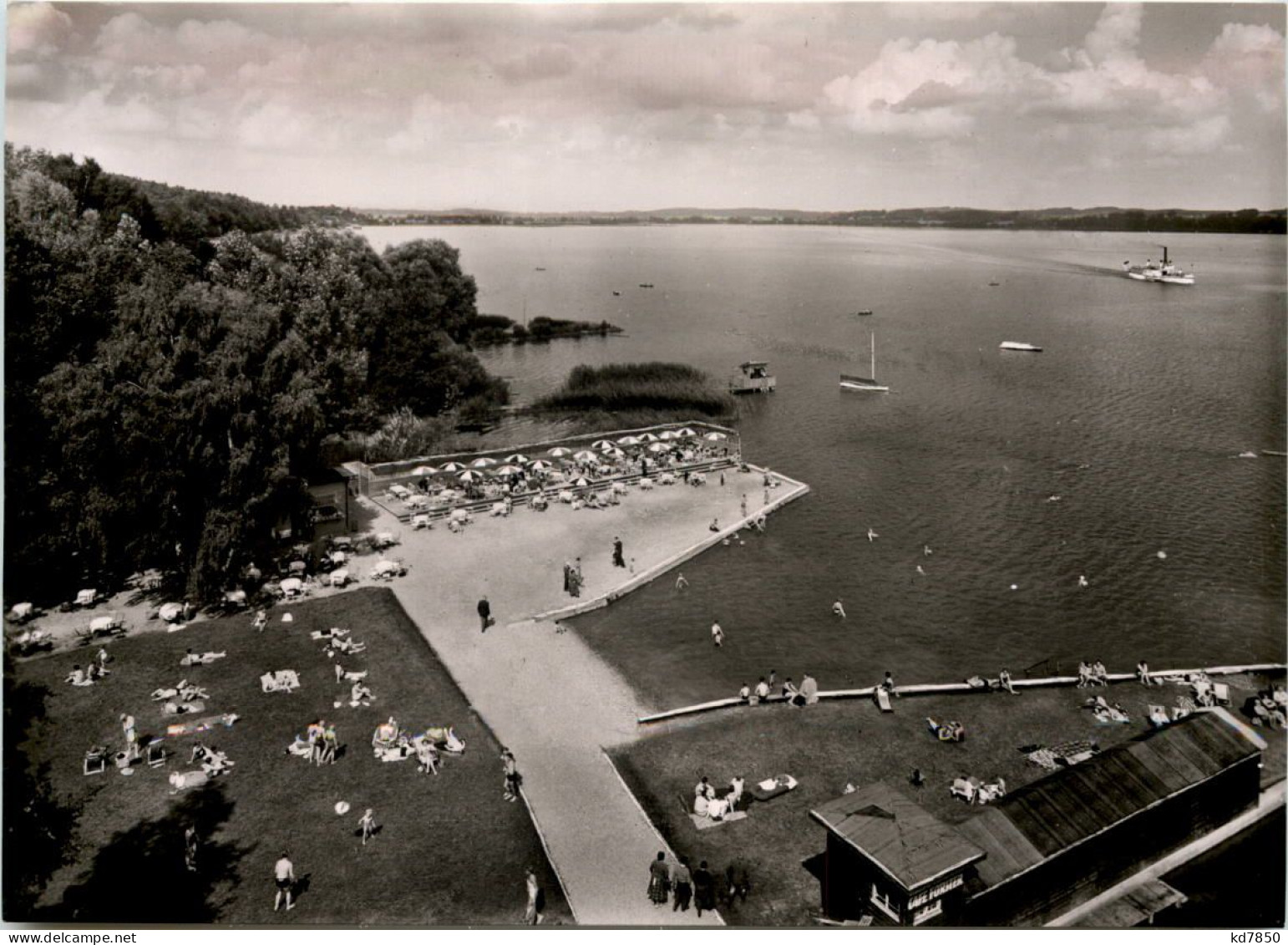 Der Ammersee, Unter-Schondorf, Strandbad Forster - Landsberg