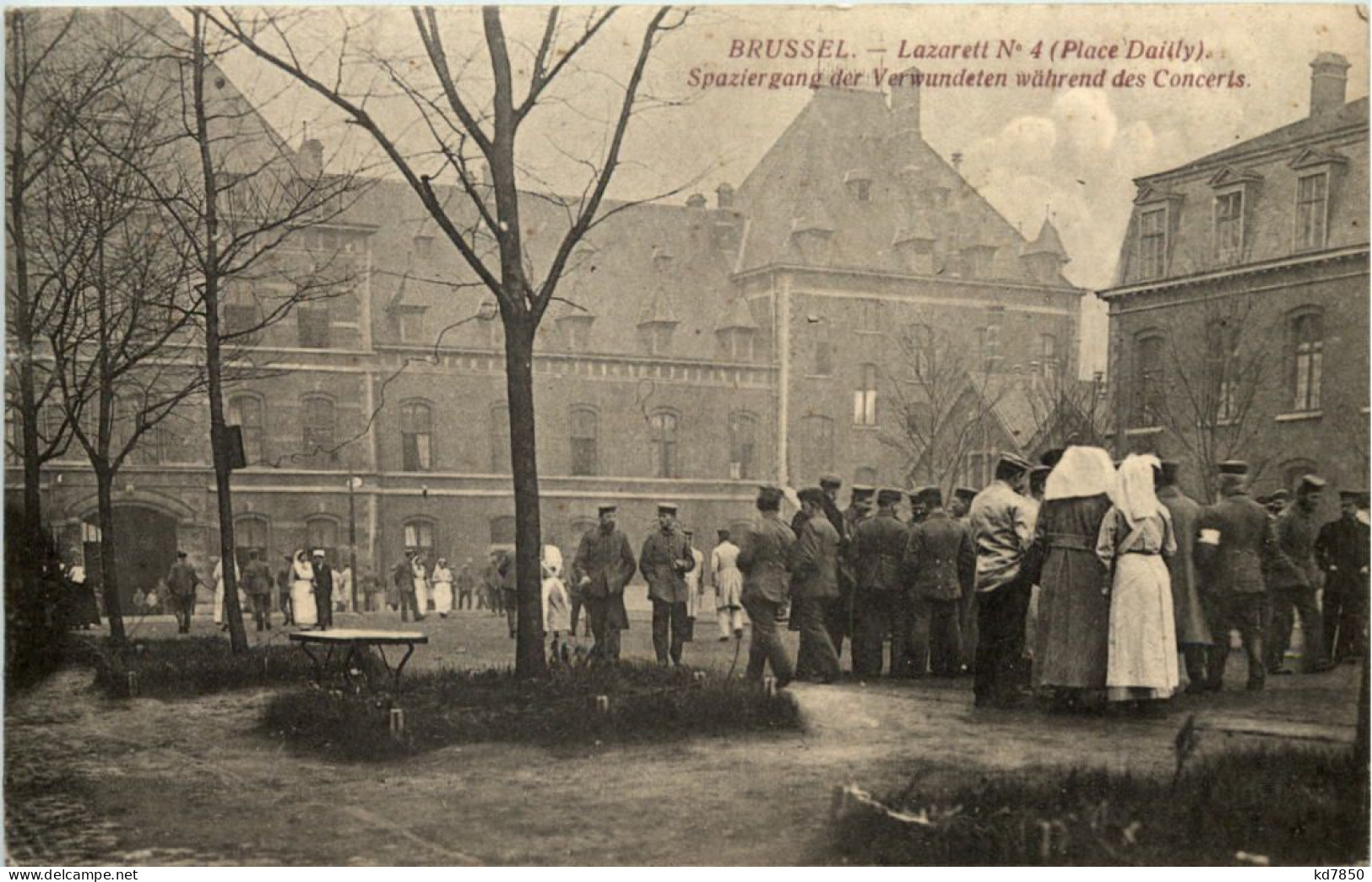 Brussel - Lazarett No 4 - Feldpost - Sonstige & Ohne Zuordnung