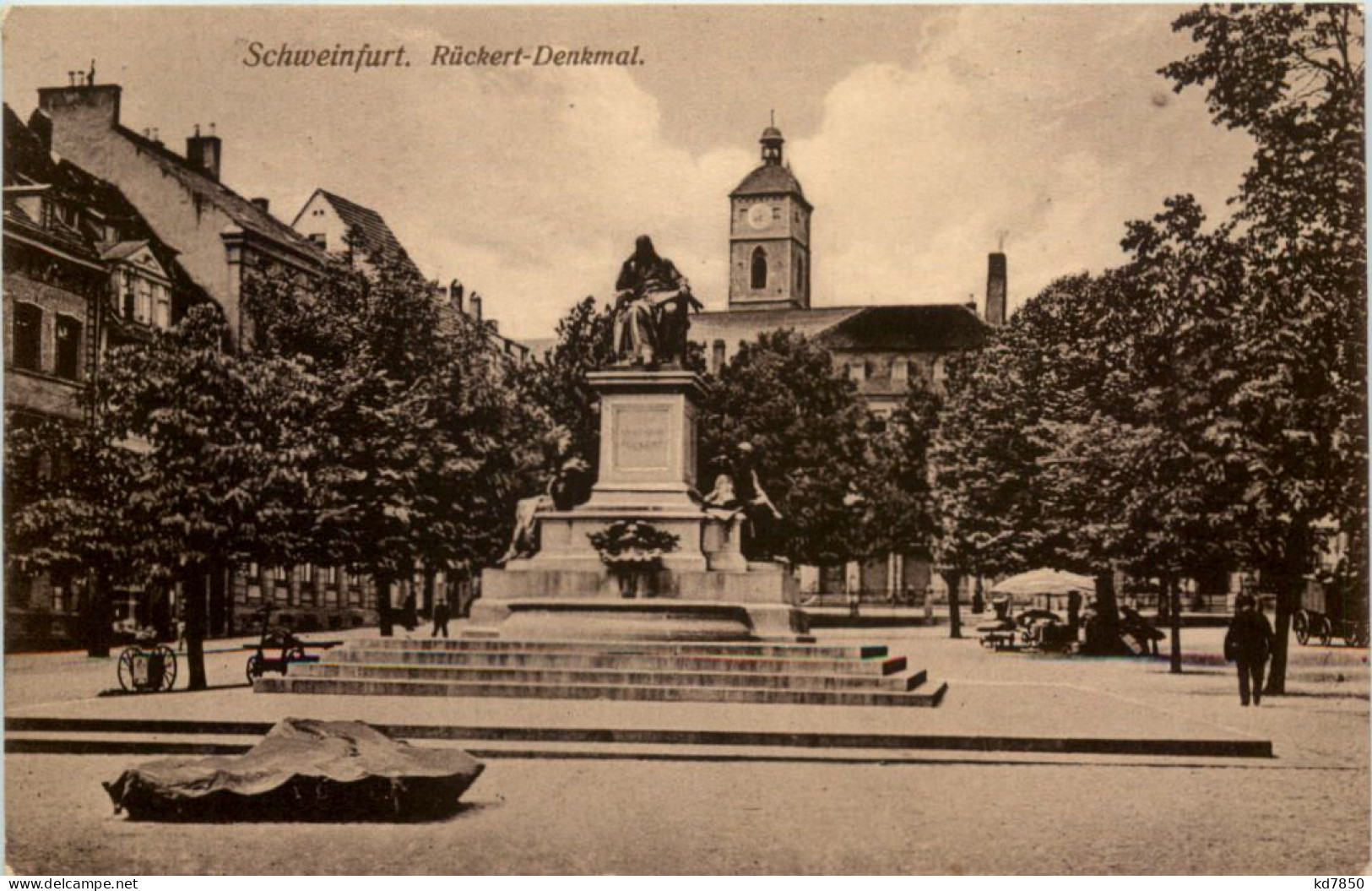 Schweinfurt, Rückert-Denkmal - Schweinfurt