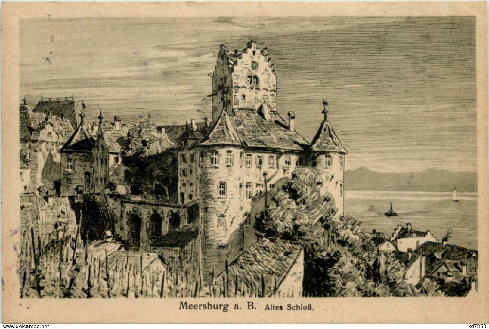 Meersburg, Altes Schloss - Meersburg