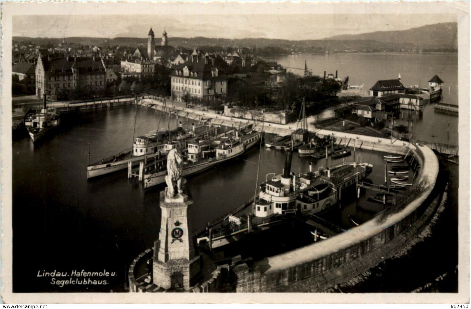 Lindau, Segelclubhaus Hafenmole - Lindau A. Bodensee