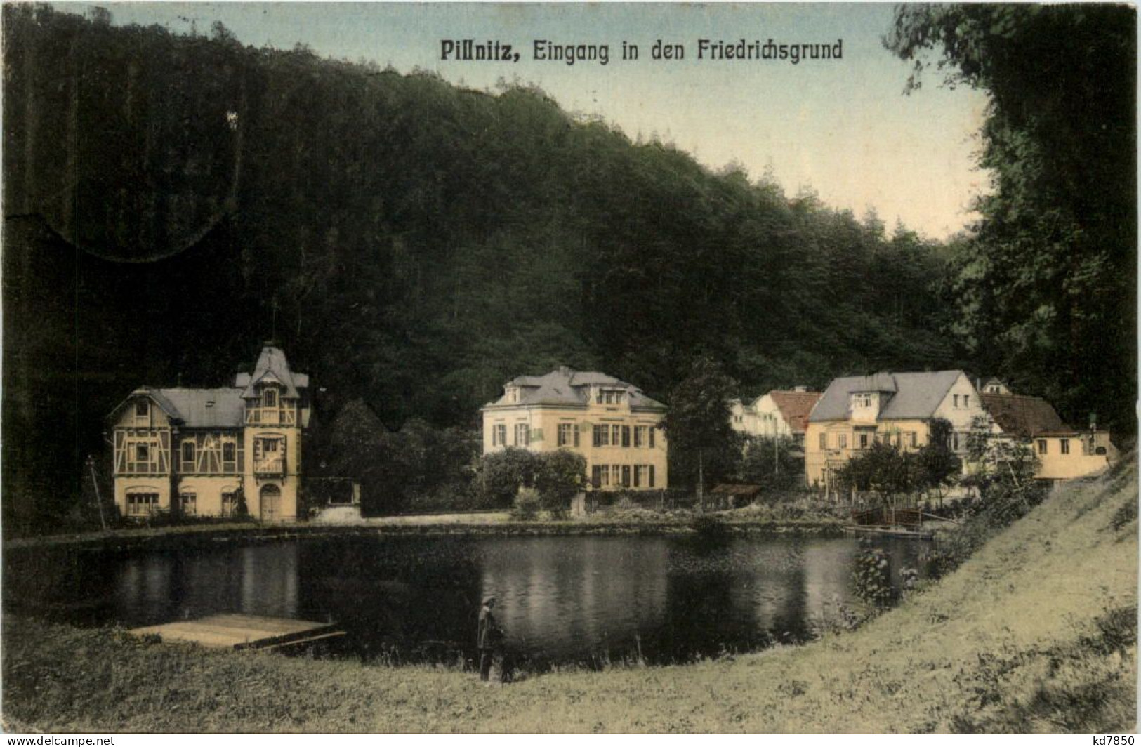 Dresden, Pillnitz, Eingang In Den Friedrichsgrund - Pillnitz