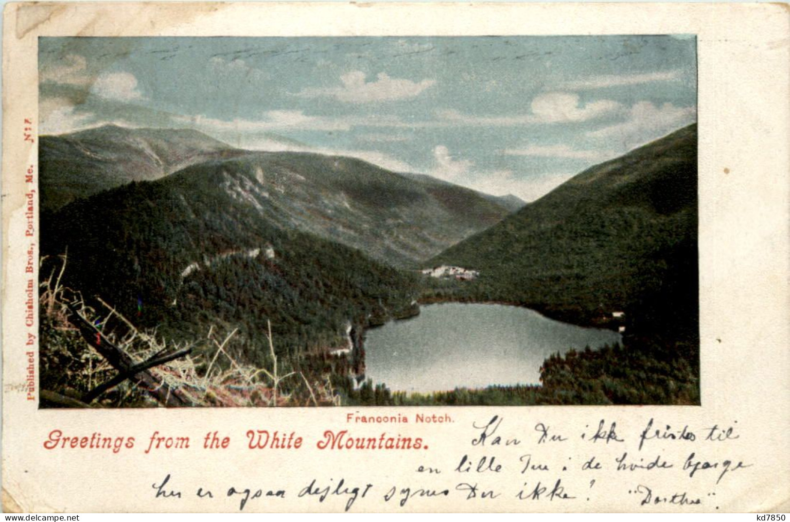 Greetings From The White Mountains - Franconia Notch - Other & Unclassified