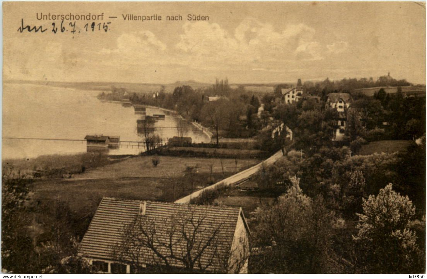 Am Ammersee, Unter-Schondorf, Villenpartie Nach Süden - Landsberg