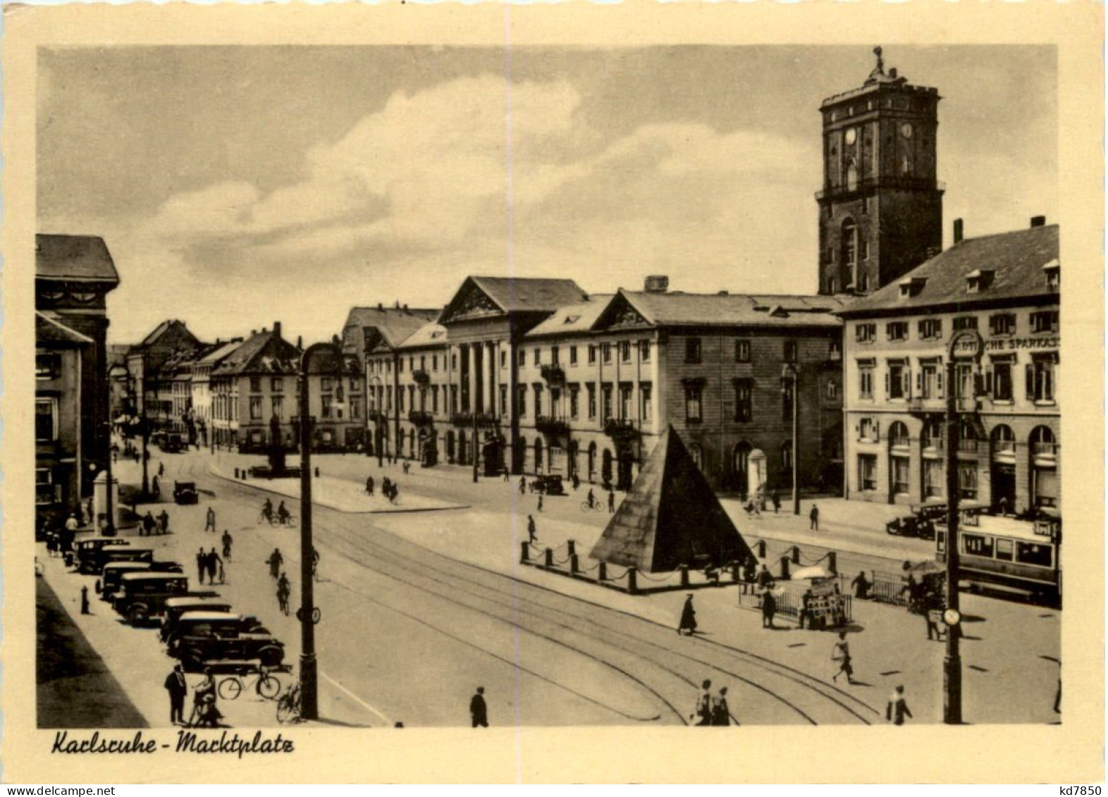 Karlsruhe, Marktplatz - Karlsruhe