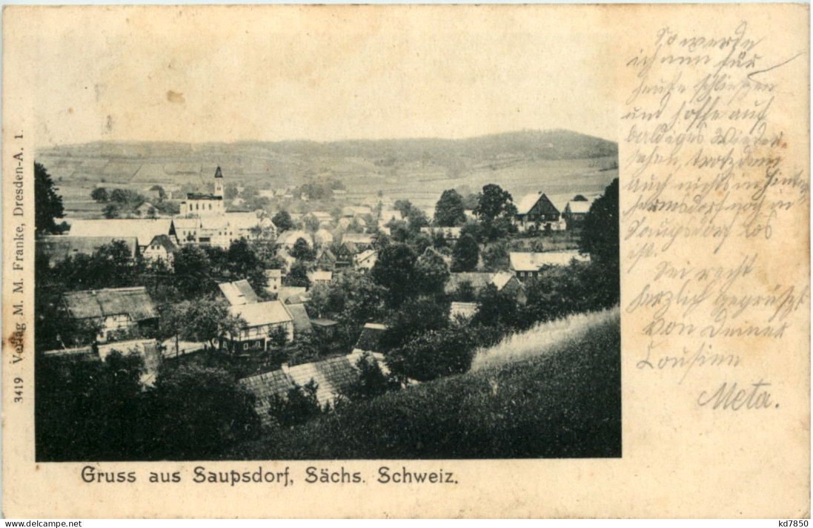 Gruss Aus Saupsdorf, Sächs. Schweiz - Sebnitz