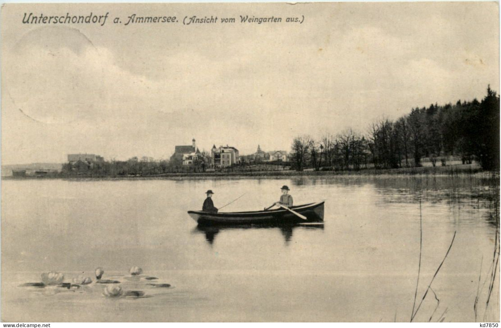 Ammersee, Unter-Schondorf, Aussicht Vom Weingarten Aus - Landsberg