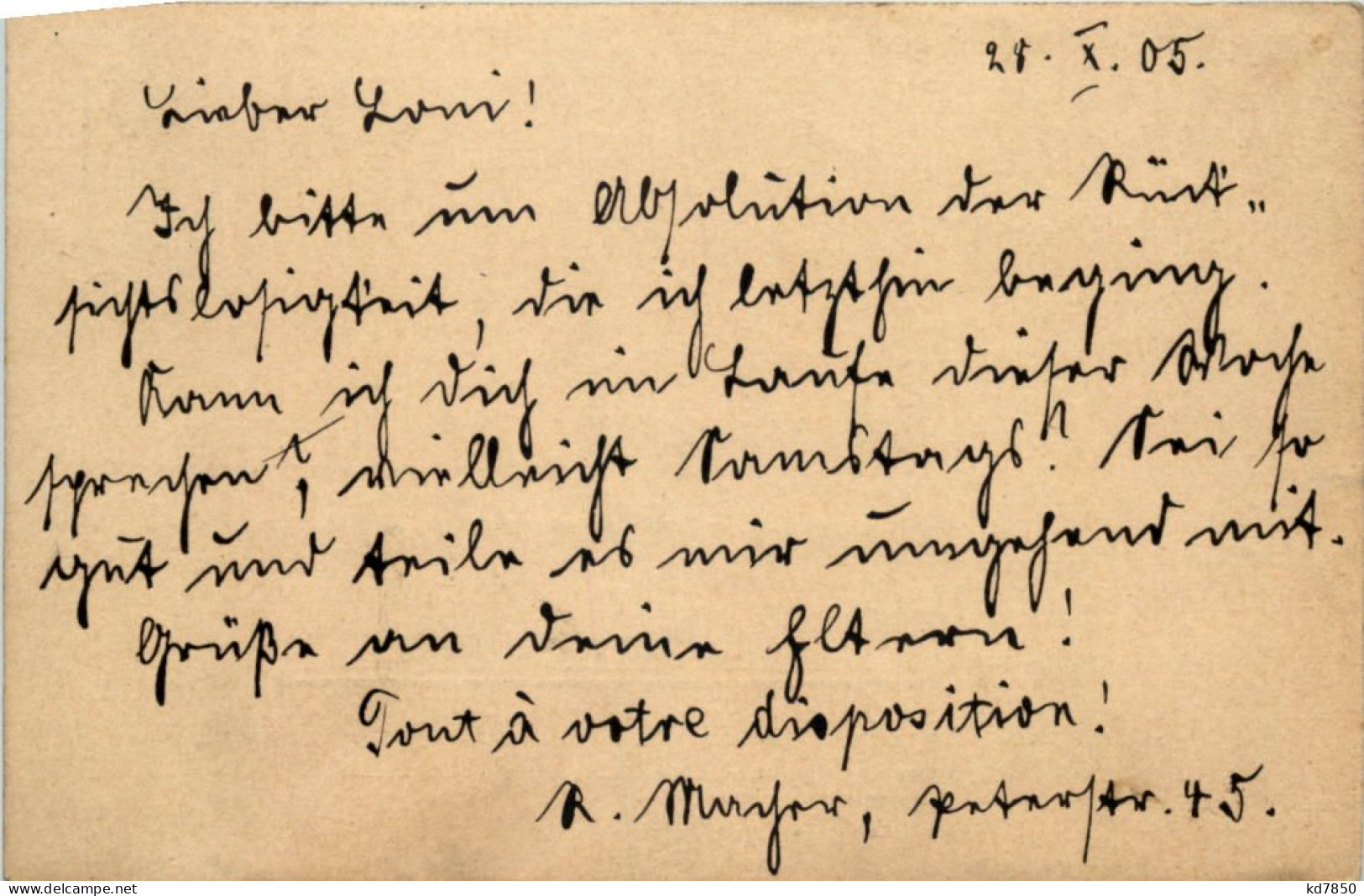 Bayern Ganzsache1905 - Autres & Non Classés