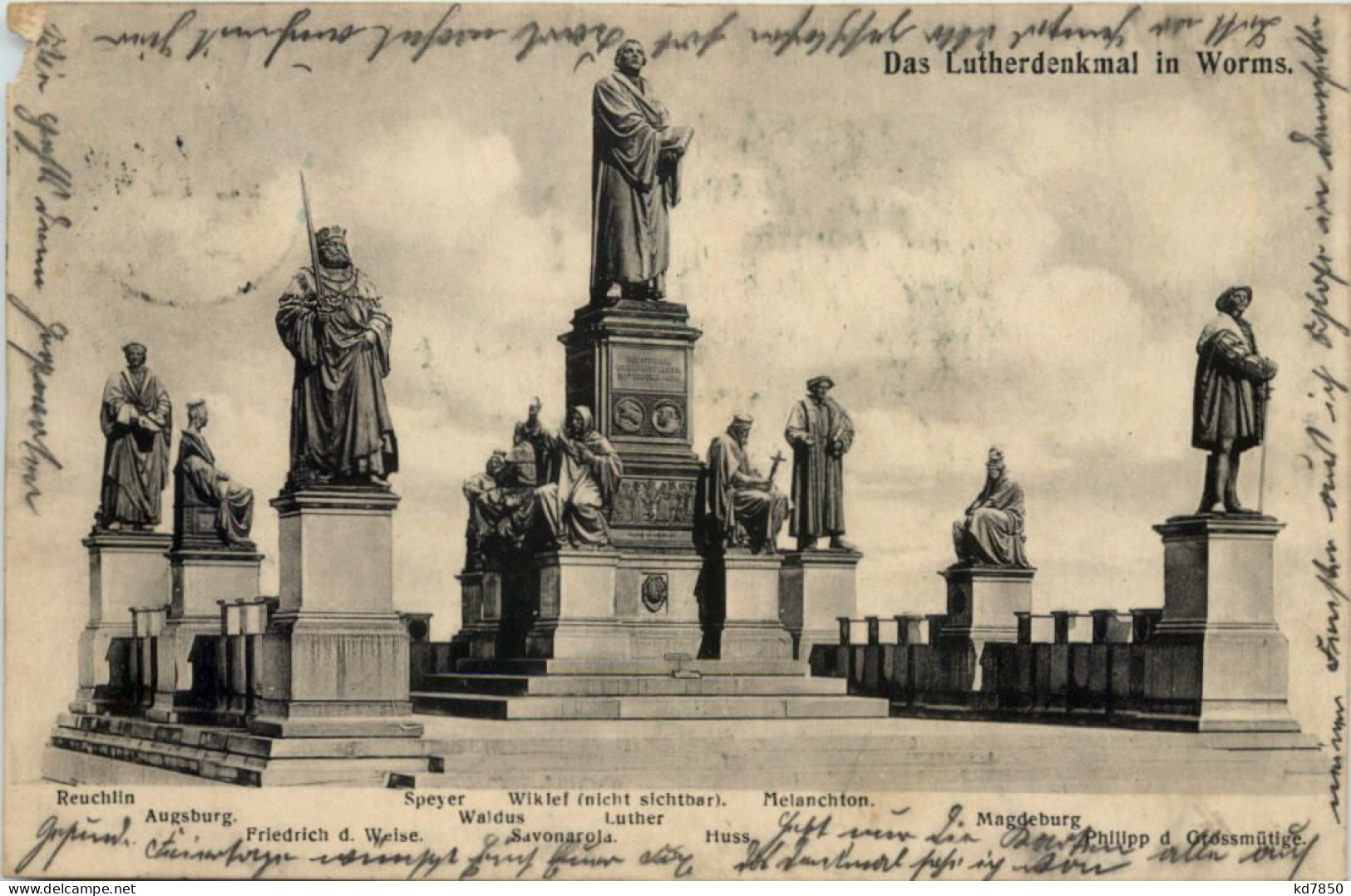 Das Lutherdenkmal In Worms - Worms