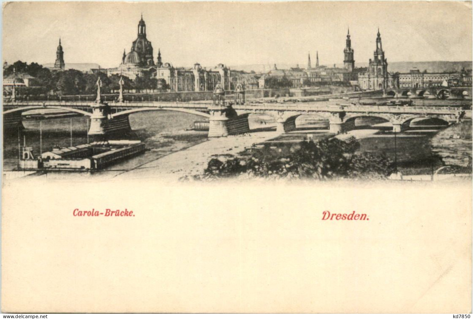 Dresden, Carola-Brücke - Dresden