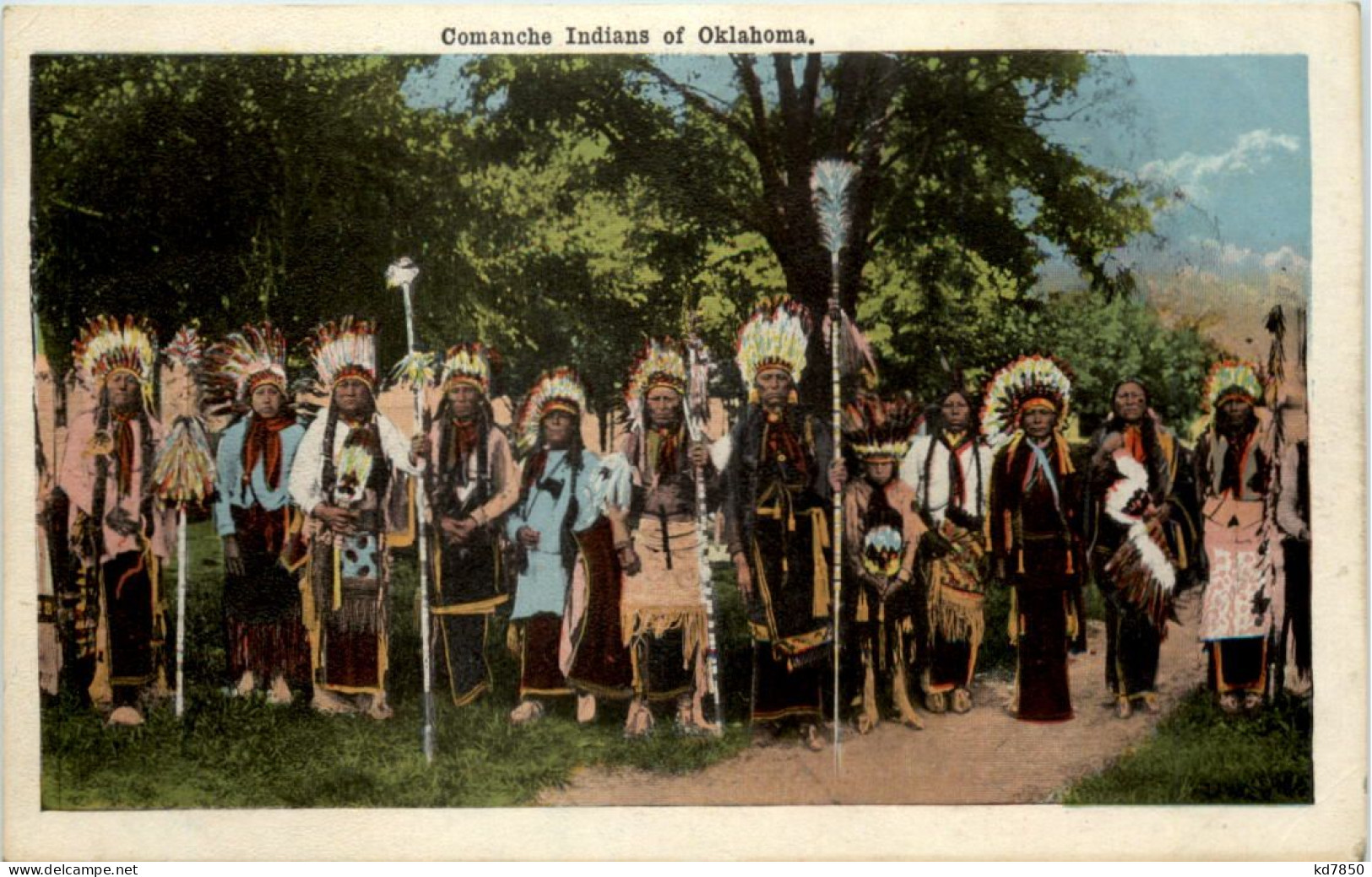 Comanche Indians Of Oklahoma - Indianer