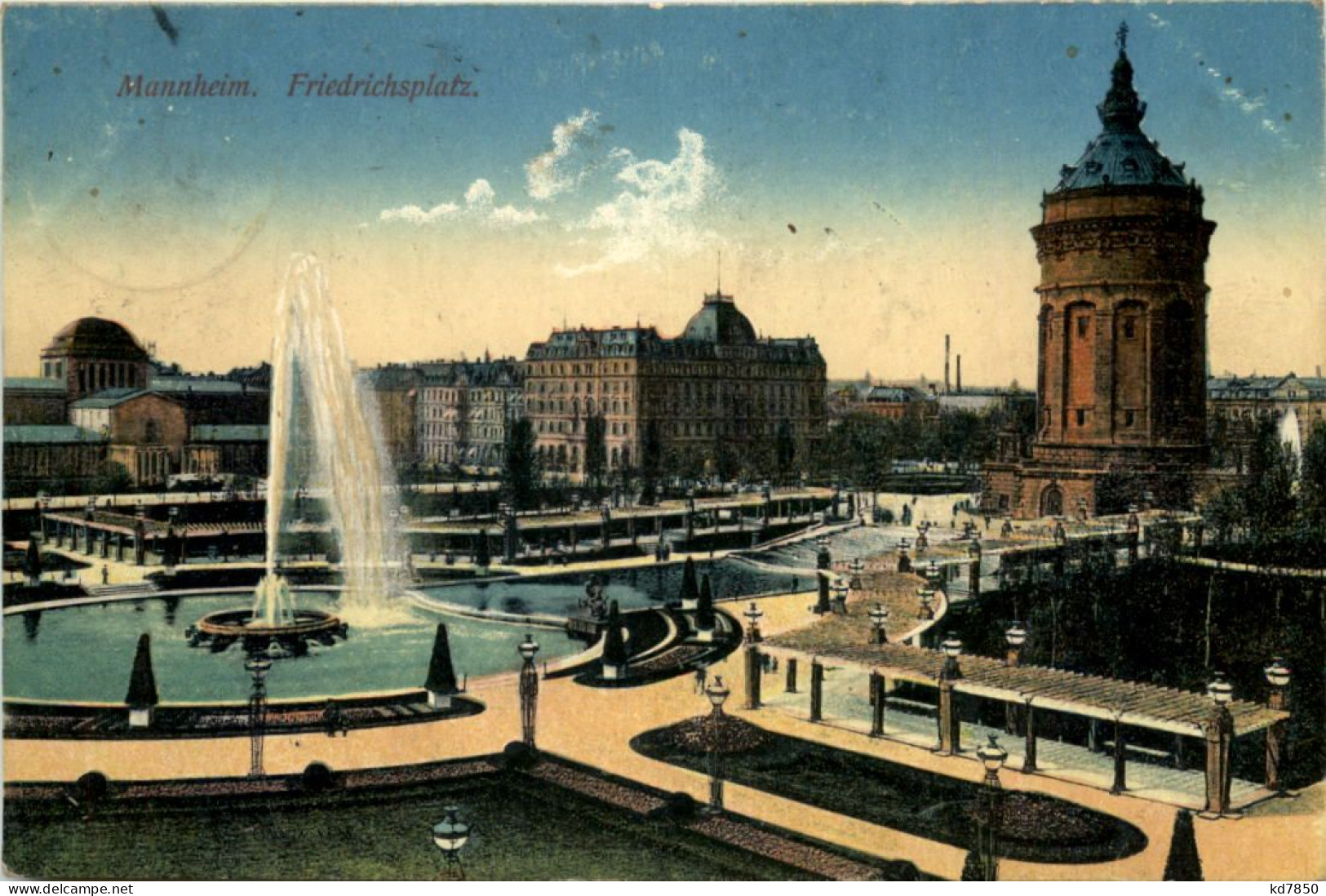 Mannheim, Friedrichsplatz - Mannheim