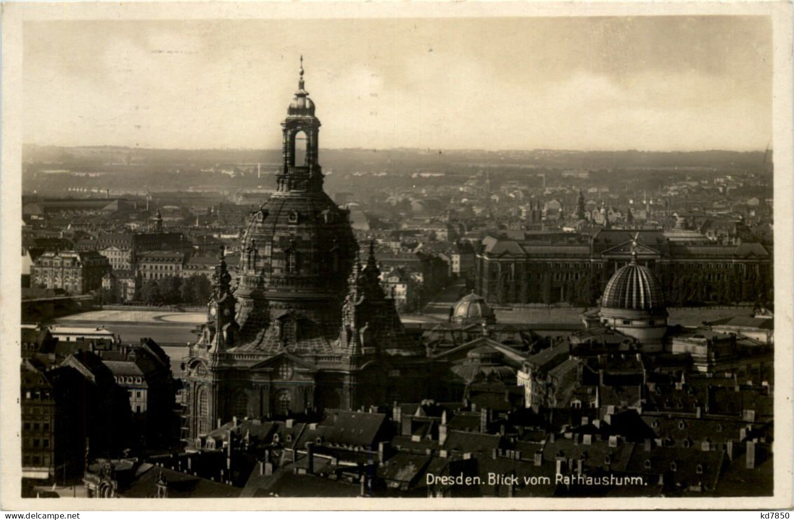 Dresden, Blick Vom Rathausturm - Dresden