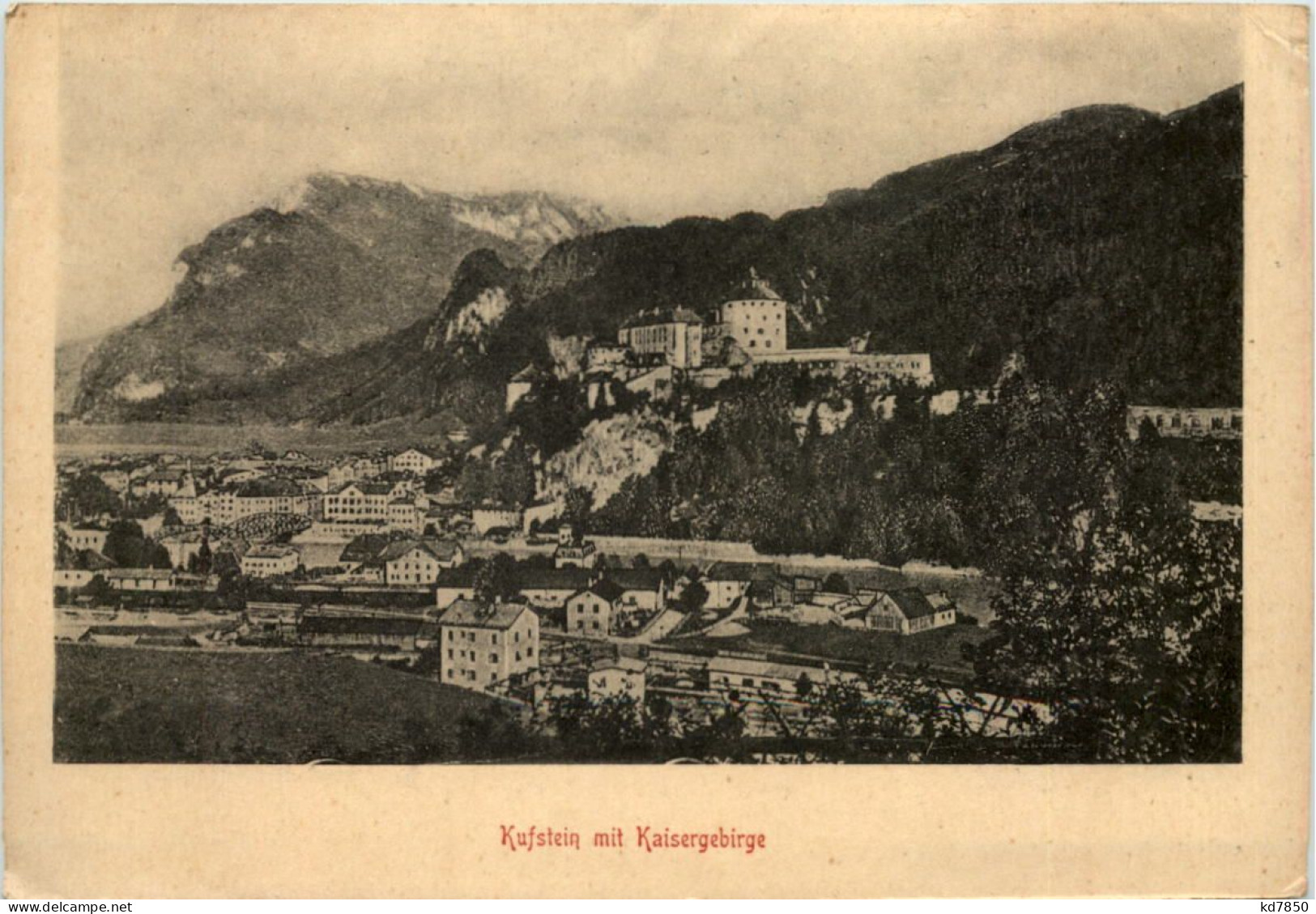 Kufstein Mit Kaisergebirge - Kufstein