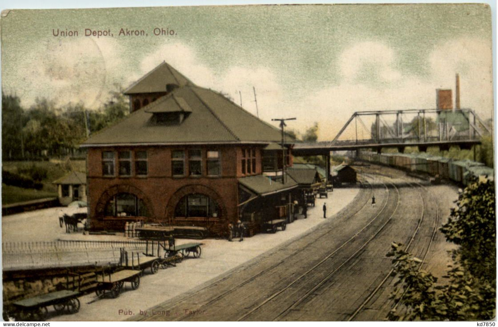 Akron - Ohio - Union Depot - Autres & Non Classés