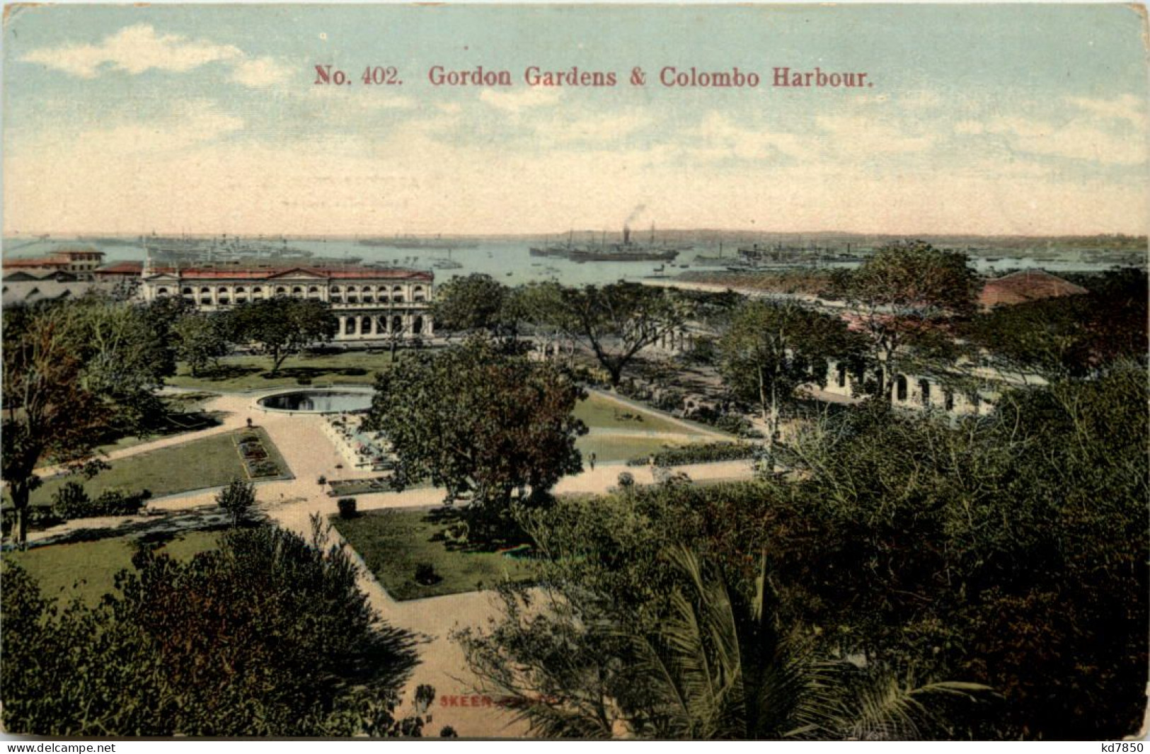 Gordon Gardens & Colombo Harbour - Sri Lanka (Ceylon)