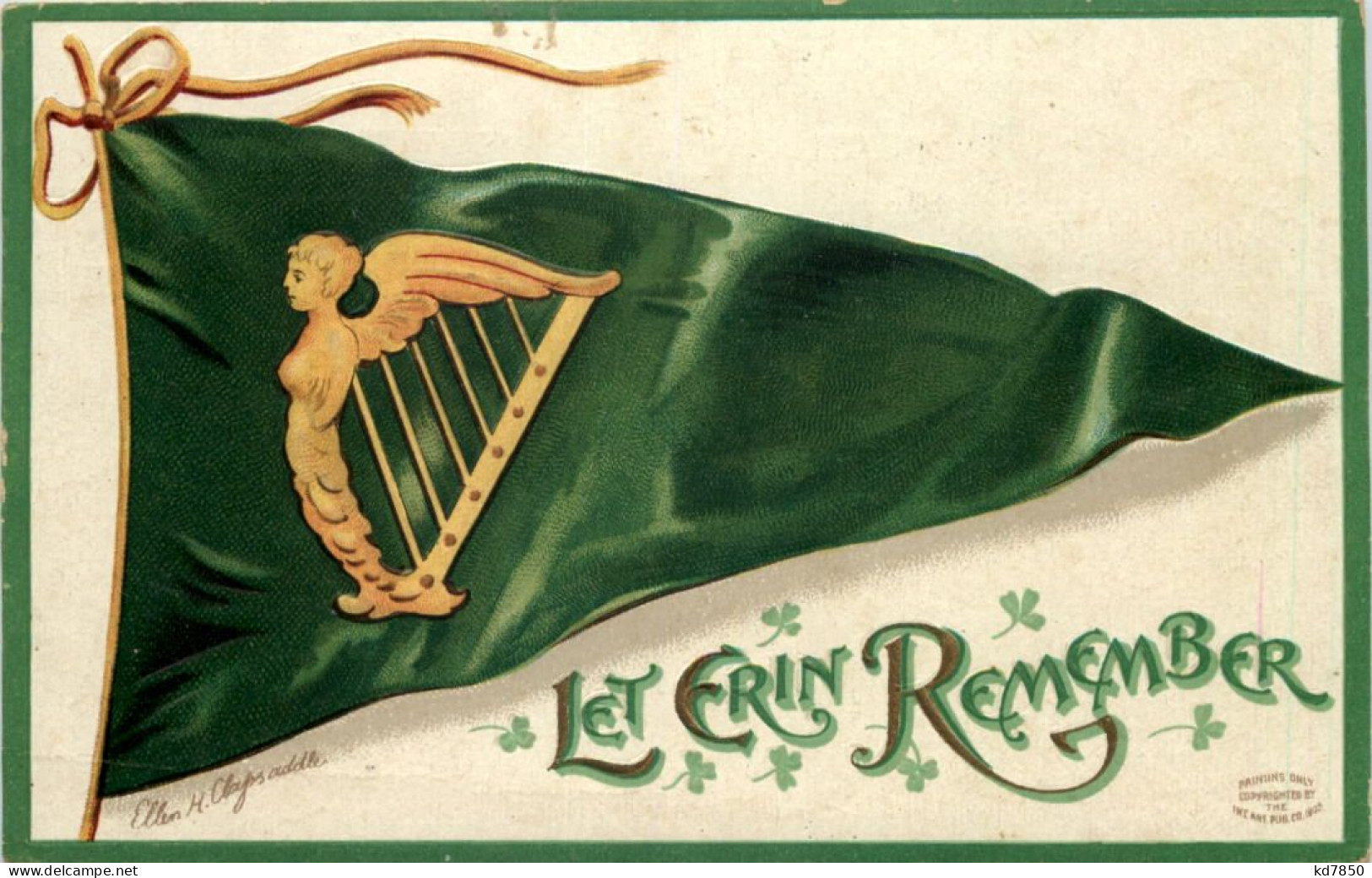 Irland - Let Erin Remember - Prägekarte - Sonstige & Ohne Zuordnung