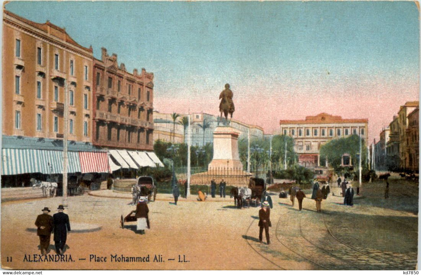 Egypt - Alexandria - Place Mohammed Ali - Alexandria