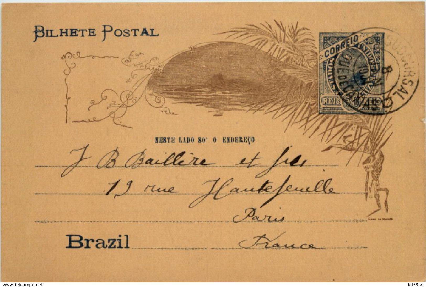 Brazil - Ganzsache 1904 - Andere & Zonder Classificatie