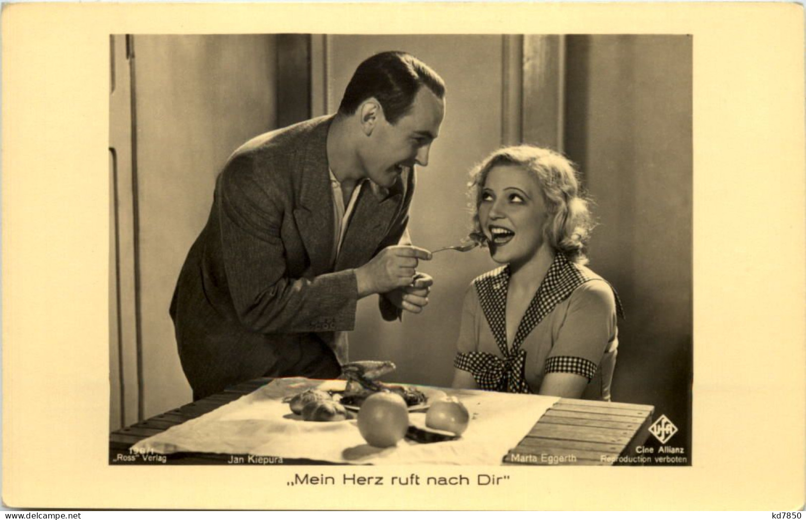 Film - Mein Herz Ruft Nach Dir - Jan Kiepura - MArta Eggerth - Posters On Cards