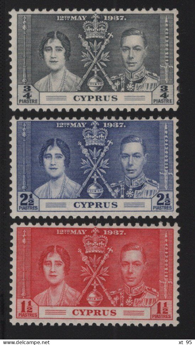Chypre - N°131 à 133 - Cote 6€ - ** Neufs Sans Charniere - Chypre (...-1960)