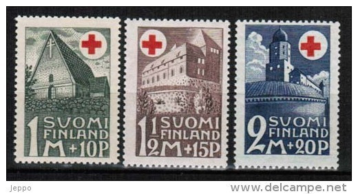 1931 Finland Red Cross Complete Set MNH. - Ungebraucht