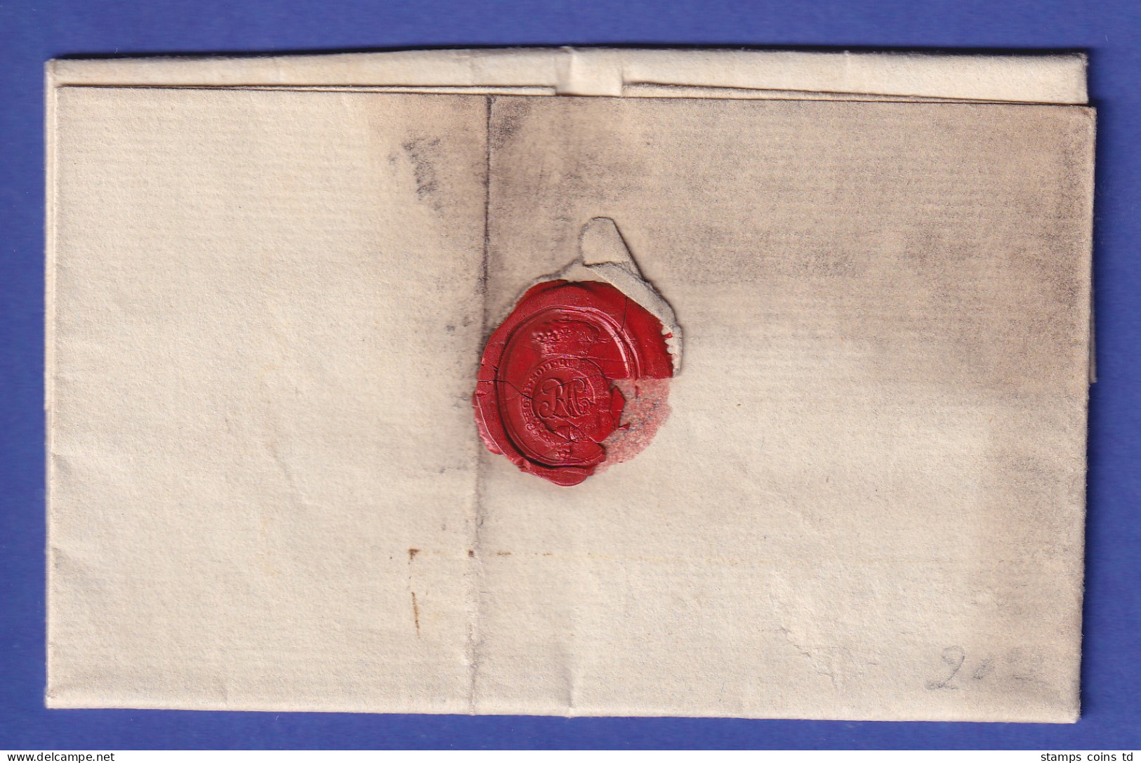 England Vorphila-Brief Mit O MIDHURST 1802 Nach London - Autres - Europe