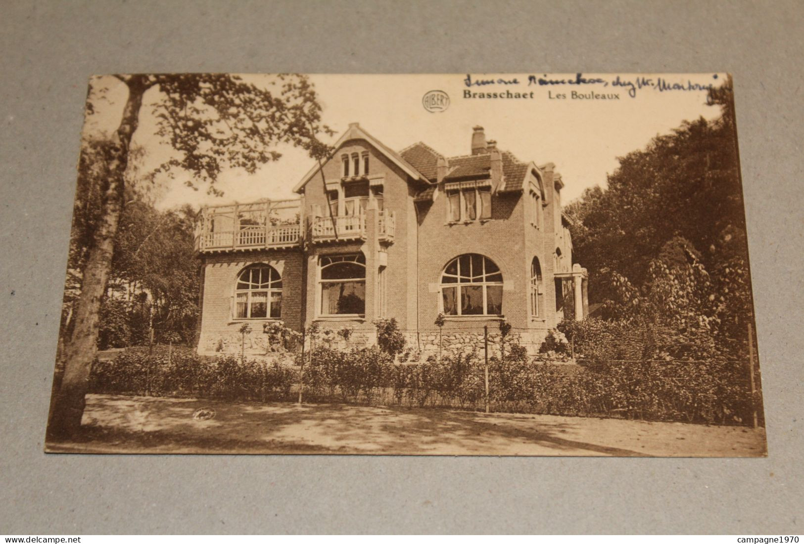 CPA - BRASSCHAAT ( ANTWERPEN KAPELLEN SCHOTEN ) - LES BOULEAUX ( BELLE MAISON ART NOUVEAU ) - Brasschaat