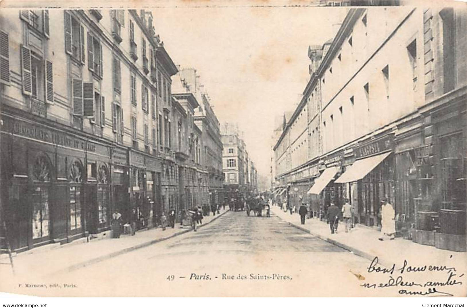 PARIS - Rue Des Saints Pères - Très Bon état - Distrito: 06