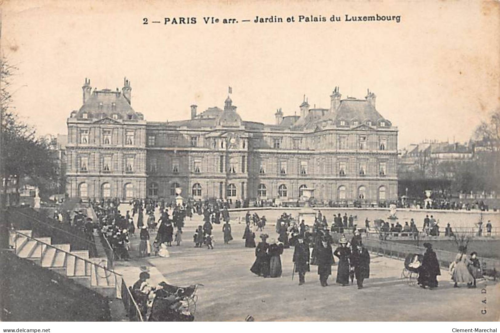 PARIS - Jardin Et Palais Du Luxembourg - Très Bon état - Arrondissement: 06